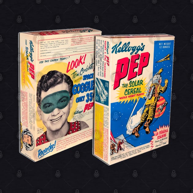 Tom Corbett Space Cadet PEP Cereal by RetroZest